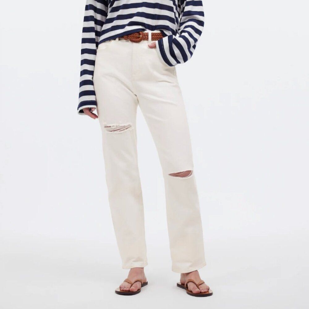 NWT Madewell The 90's Straight Leg Jean Size 30